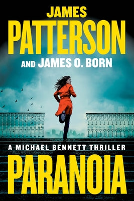 Paperback thriller book "Paranoia" by Michael Bennett, published by Little Brown and Company, showing the front cover.