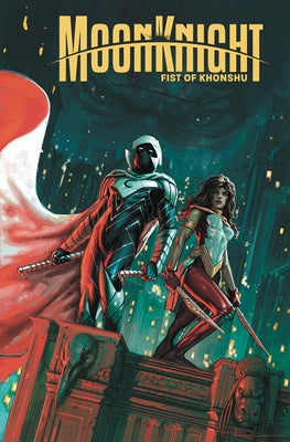 Marvel Universe Moon Knight: Fist of Khonshu Vol. 3 paperback comic book cover featuring Moon Knight in action.