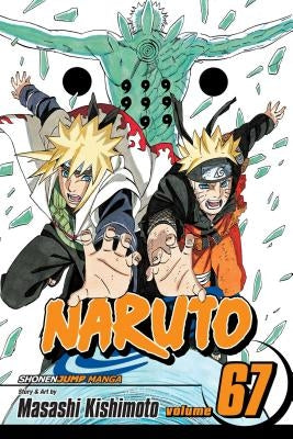 Paperback Naruto Volume 67 manga book by Viz Media featuring colorful cover art with Naruto Uzumaki and other characters.