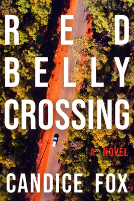Redbelly Crossing paperback book by Crooked Lane Books, featuring a cover with a rural scene and a red-bellied creature.