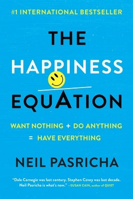 Paperback of The Happiness Equation by G.P. Putnam's Sons, showing the book cover with title and author on a white background.