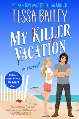 Paperback book titled "My Killer Vacation" by Avon Books, featuring a cover with a tropical vacation theme.