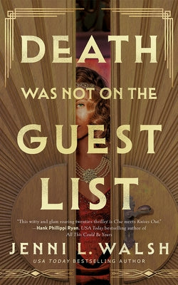 Paperback of Death Was Not on the Guest List by Thomas & Mercer, featuring a cover with dark, mysterious artwork.