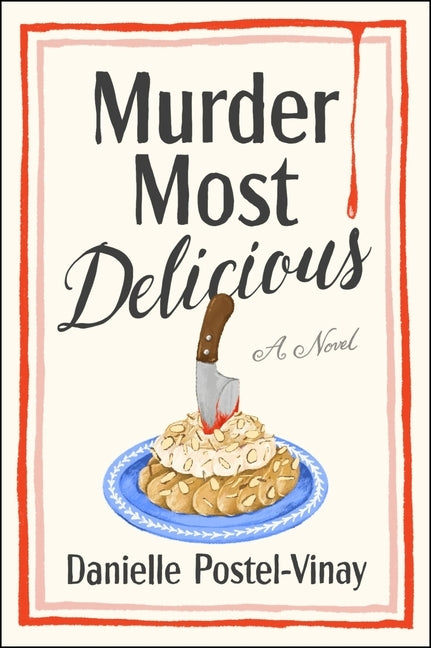 Paperback of "Murder Most Delicious" by Harper Perennial, featuring a book cover with artistic design and title text.