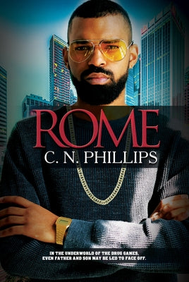 Cover image of the paperback novel "Rome" by Urban Books, featuring cityscape artwork and the book title.
