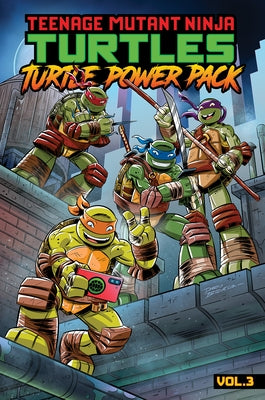 Paperback of Teenage Mutant Ninja Turtles Turtle Power Pack Vol. 3 by IDW Publishing, featuring comic book cover art with turtles.