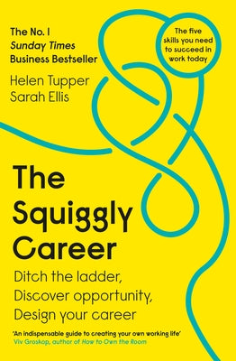 Paperback of The Squiggly Career book by Portfolio Penguin, featuring a colorful cover design on a white background.
