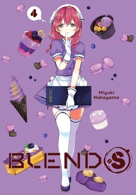 Paperback of Blend-S Vol. 4 manga from Yen Press featuring colorful cover art with characters in school uniforms.
