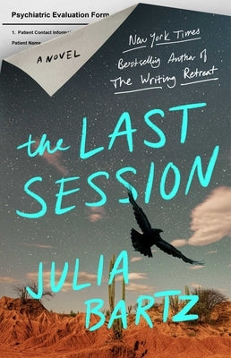 Paperback copy of "The Last Session" by Atria Books, showing the book cover with title and author text.