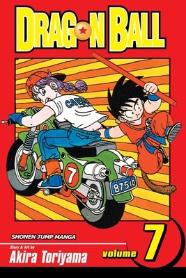 Paperback Dragon Ball Volume 7 by Viz Media featuring colorful manga cover art with characters in dynamic poses.