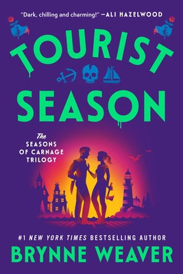 Paperback of Tourist Season by Slowburn featuring a cover with urban cityscape and travel-themed artwork.
