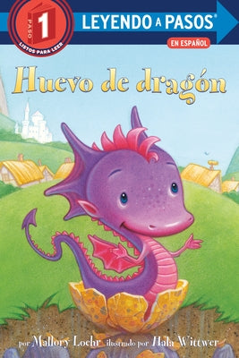 Paperback Dragon Egg Spanish edition book by Random House Books for Young Readers with colorful cover art.