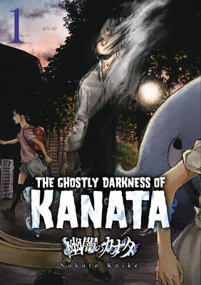 Paperback of Ghostly Darkness of Kanata manga by Titan Manga, featuring dark-themed cover art with characters in a mysterious setting.