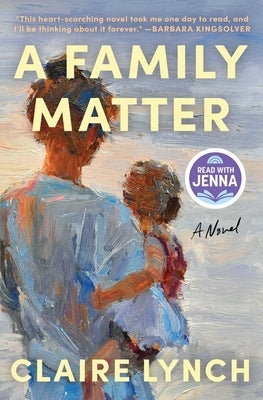 Paperback novel "A Family Matter" by Scribner Book Company, showing the book cover with title and author details.