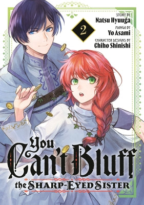 Paperback of "You Can't Bluff the Sharp-Eyed Sister 2" manga by Kodansha Comics, featuring colorful cover art with characters.