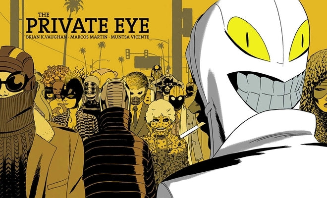 Paperback comic book titled "The Private Eye" by Image Comics featuring cover art with a mysterious character and urban background.
