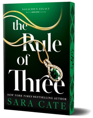 Paperback copy of The Rule of Three Deluxe Edition by Sourcebooks Casablanca, showing the cover with title and design.