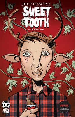 Paperback Sweet Tooth Compendium by DC Comics showing colorful cover art with comic book illustrations and character images.