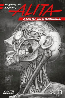 Paperback of Battle Angel Alita: Mars Chronicle 11 by Kodansha Comics, showing the book cover with vibrant artwork.