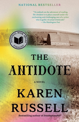 Vintage paperback of "The Antidote" showing the book cover with title and author details.