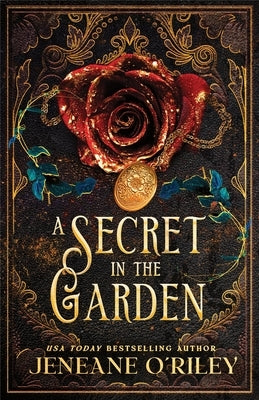 Paperback copy of "A Secret in the Garden" by Bloom Books, featuring a cover image with garden-themed artwork.