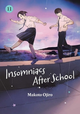 Paperback of Insomniacs After School, Vol. 11 manga by Viz Media featuring colorful cover art with characters in school uniforms.
