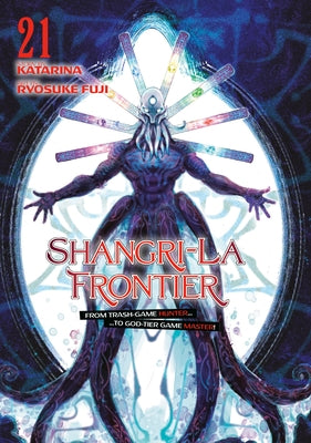 Paperback of Shangri-La Frontier 21 by Kodansha Comics featuring the front cover with colorful artwork and title text.