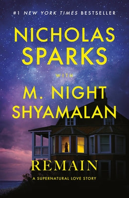 Paperback of Remain: A Supernatural Love Story by Dell, showing the book cover with supernatural-themed artwork.