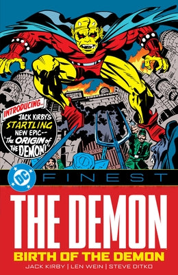 DC Comics paperback book titled "DC Finest: The Demon: Birth of the Demon" with a colorful cover illustration.