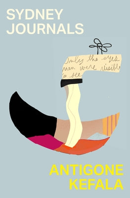 Sydney Journals paperback by Transit Books, featuring a close-up of the journal's cover with a minimalist design.
