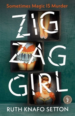 Paperback of Zigzag Girl novel by Black Spring Crime, featuring the book's cover with title and artwork.