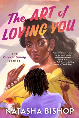 Paperback copy of "The Art of Loving You" by Slowburn, featuring a close-up of the book cover with artistic design elements.