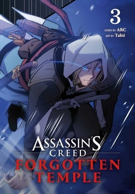 Paperback of Assassin's Creed: Forgotten Temple, Vol. 3 by Viz Media featuring cover art from the Assassin's Creed series.