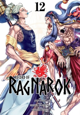 Paperback of Record of Ragnarok, Vol. 12 by Viz Media featuring cover art with dynamic manga characters.