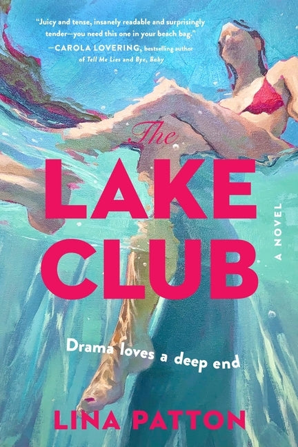Paperback of The Lake Club by William Morrow & Company, showing the book cover with scenic lake artwork.
