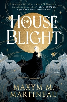 Paperback copy of House of Blight by Harper Voyager, featuring the book's cover with dark, atmospheric artwork.