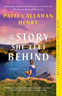 Paperback of The Story She Left Behind by Atria Books, showing the book cover with title and author's name.