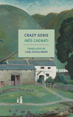 Paperback of Crazy Genie by New York Review of Books, featuring the book cover with colorful artwork and title text.
