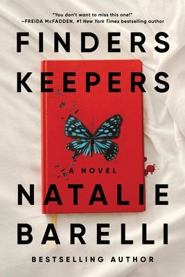 Finders Keepers paperback book by Poisoned Pen Press with a cover featuring bold typography and a mysterious design.
