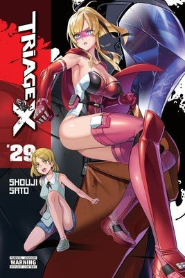 Paperback of Triage X, Vol. 29 manga by Yen Press, showing the cover with manga artwork and title.