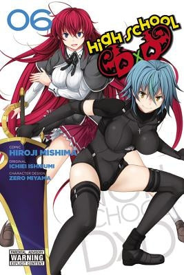 Paperback of High School DXD Volume 6 by Yen Press featuring the book cover with Japanese anime-style artwork.