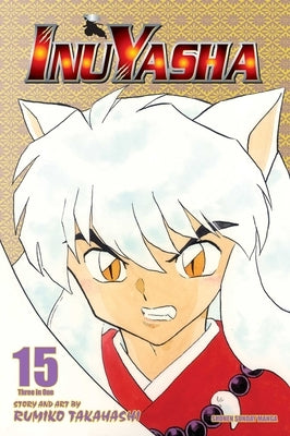 Paperback Inuyasha Vizbig Edition, Volume 15 manga by Viz Media, featuring anime character artwork on the cover.
