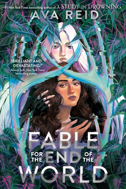 Paperback of "Fable for the End of the World" by HarperCollins with a cover featuring vibrant artwork and bold typography.