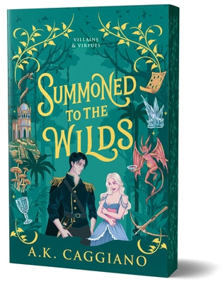 Paperback of Summoned to the Wilds Deluxe Edition by Sourcebooks Casablanca, featuring a cover with mystical forest imagery.