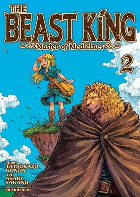 Paperback of The Beast King: Master of Medicines Vol. 2 manga by Seven Seas, featuring colorful cover art with characters and title.