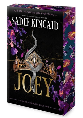 Paperback of Joey: A Dark Mafia Romance Novel by Mira Books, featuring dark, mysterious cover art with a shadowy figure.