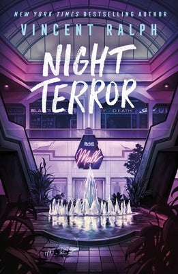 Paperback copy of "Night Terror: A Bleak Haven Novel" by Wednesday Books, featuring dark, atmospheric cover art.