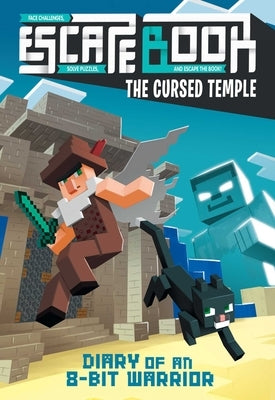 Paperback Escape Book: The Cursed Temple Volume 1 by Andrews McMeel Publishing featuring vibrant cover art and intriguing adventure theme.