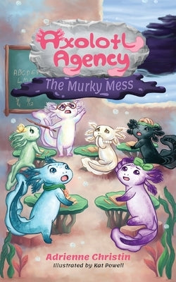 Paperback of The Murky Mess novel by Josie Ink Publishing, featuring a dark, abstract cover with murky, swirling artwork.
