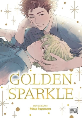 Golden Sparkle paperback book by Sublime with a sparkling gold cover, featuring a close-up of the book's textured design.